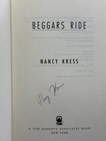 BEGGARS RIDE. by Kress, Nancy.