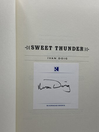 SWEET THUNDER. by Doig, Ivan.