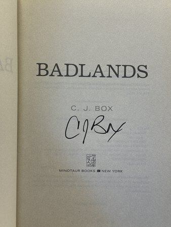 BADLANDS. by Box, C. J.