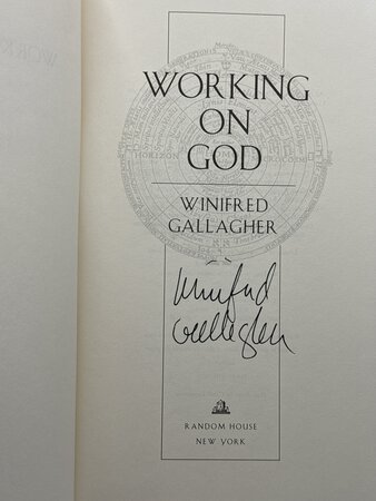 WORKING ON GOD. by Gallagher, Winifred.