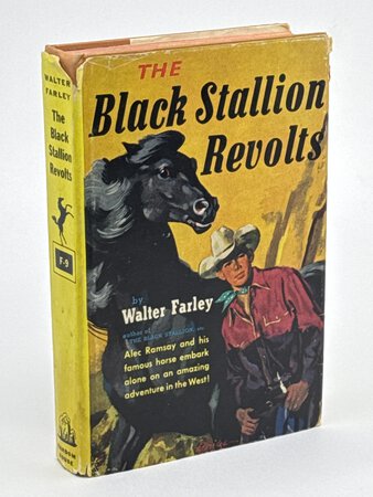 THE BLACK STALLION REVOLTS. by Farley, Walter.