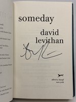 SOMEDAY. by Levithan, David.