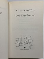 ONE LAST BREATH. by Booth, Stephen,