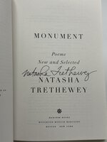 MONUMENT: Poems New and Selected. by Trethewey, Natasha.