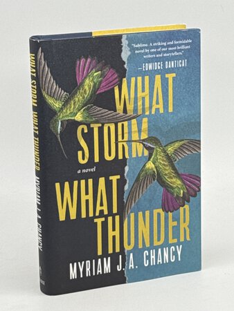 WHAT STORM, WHAT THUNDER. by Chancy, Myriam J. A.