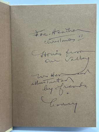 HEIRLOOMS: Letters from a Peach Farmer. by Masumoto, David Mas; Doug Hanson, illustrator, signed.