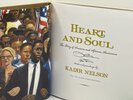 Another image of HEART AND SOUL: The Story of America and African Americans. Book and SIGNED POSTER. by Nelson, Kadir.