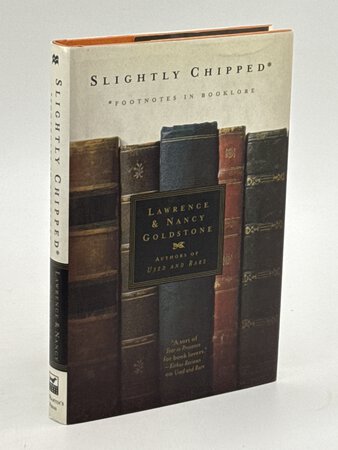 SLIGHTLY CHIPPED: Footnotes in Booklore. by Goldstone, Lawrence and Nancy Goldstone