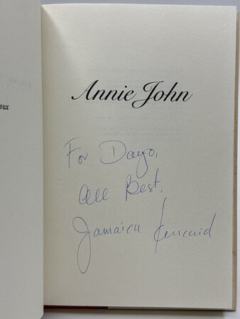 ANNIE JOHN by Kincaid, Jamaica