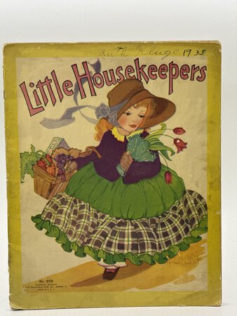 LITTLE HOUSEKEEPERS, by Peat, Ferne Bisel (1893-1971), illustrator.