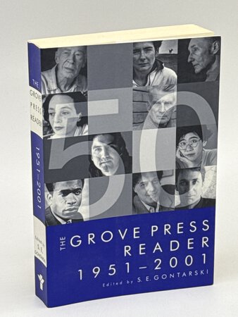 THE GROVE PRESS READER 1951-2001 by [Anthology, signed] Gontarski, S.E., editor; Sherman Alexie, signed.