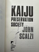 THE KAIJU PRESERVATION SOCIETY. by Scalzi, John.