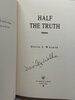 Another image of HALF THE TRUTH. by Walker, David J.