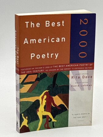 THE BEST AMERICAN POETRY 2000. by Dove, Rita and David Lehman,editors.