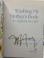 WASHING MY MOTHER'S BODY: A Ceremony for Grief by Harjo, Joy; Dana Tiger, illustrator.