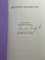 BEYOND DESERVING by Scofield, Sandra.