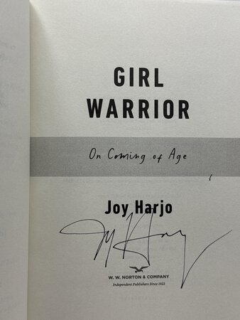 GIRL WARRIOR: On Coming of Age. by Harjo, Joy.
