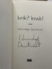Another image of KRIK, KRAK. by Danticat, Edwidge.