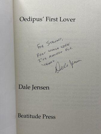 OEDIPUS' FIRST LOVER. by Jensen, Dale.